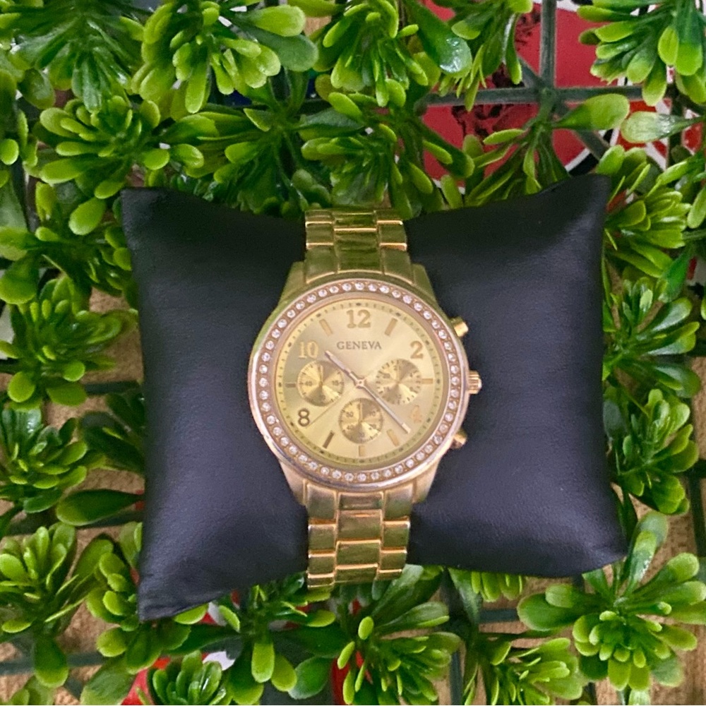 Geneva Jeweled Watch